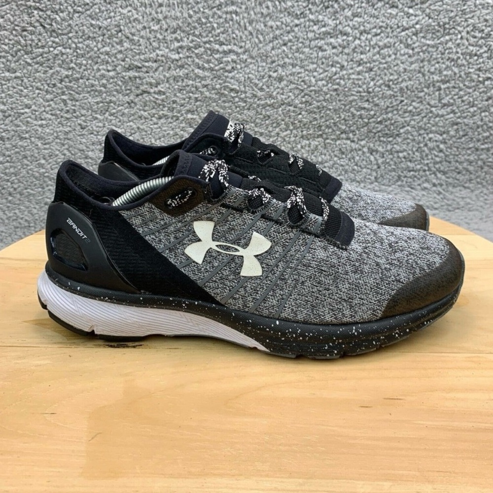 Under Armour Charged Bandit 2 Womens Size 10 Shoes Grey Athletic Running Sneaker